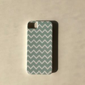 Chevron mint green iPhone 5 phone case
